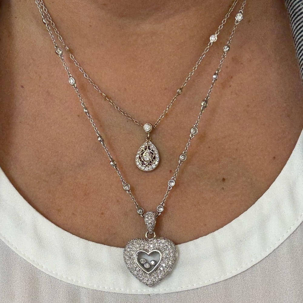 Penny Preville Ladies Diamond
Necklace N4009W 18k white gold